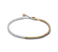 Pandora Schmuck - Bracelet, Sterling silver and 14k Gold-plated