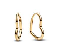 Pandora Ohrringe - Small asymmetric heart - 268307C00 gold