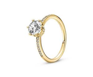 Pandora Schmuck - Crown Pandora Shine ring with clear cubic Zirkonia Gr. 52