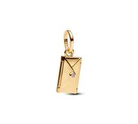 Pandora Schmuck - Engravable openale envelope 14k gold-plated