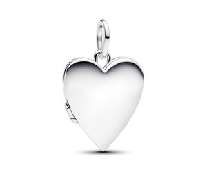 Pandora Schmuck - Engravale Openable Heart Tag Pendant Sterling silver