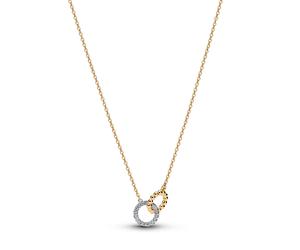 Pandora Schmuck - Necklaces, Sterling silver and 14k Gold-plated