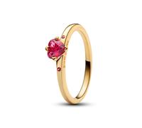 Pandora Damenring Explosion der Liebe 166574C01 Sterling Silber 14k vergoldet Zirkonia Größe 58