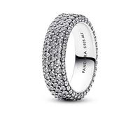 Pandora Schmuck 192634C01 Silberring für Damen Zeitloses Pavé 56/17.8