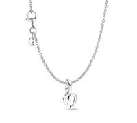 PANDORA Schmuck-Set für Damen Freihändiges Herz Silber Bundle 68325