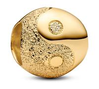 PANDORA SHINE Strukturierter Schmetterling Mini-Charm 14 Karat Vergoldung 764045C00