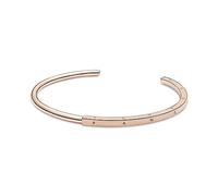 PANDORA Signature Armreif I-D, offen, 14-karätig Roségold-vergoldet, 1