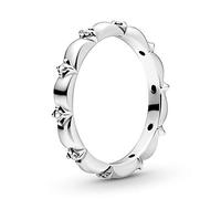 Pandora Silber Damen-Ring Blütenblätter 198791C01-52 Ringgröße 52/16,6