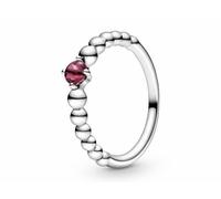 PANDORA Funkeln und Herzen Ring aus 14 Karat vergoldeter Metalllegierung mit Zirkonia - kombinierbar mit Schmuck Signature Kollektion - Größe: 52