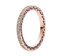 PANDORA - 180963CZ-48 - Unendliche Herzen - Ring - PANDORA Rose Gr. 48