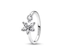 Pandora 192611C01-50 Funkelndes Herbarium Cluster Offener Ring - Gr. 50 - Sterling Silber