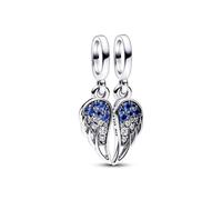 Pandora Sparkling Splitable Angel Wings Dangle Charme 792821C01