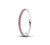 Pandora Stackable Sparkling Pink Band Ring 192999C02