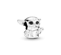 PANDORA Star Wars Grogu Yoda Charm aus Sterling-Silber - kompatibel Moments Armbänder - 799253C01