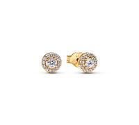 Pandora Stud Earrings 14K Gold-Plated Ohrringe 263019C01