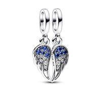 Pandora Schmuck 792821C01 Charm-Anhänger Teilbare Engelsflügel