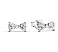 Pandora Timeless Funkelnde Kleine Schleife Ohrringe aus Sterling Silber mit Zirkonia, 293542C01