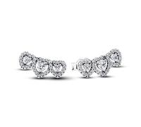 Pandora Timeless 294411C01 dreifache Halo-Ohrringe
