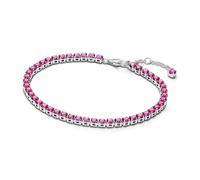 Pandora 591469C04 Tennisarmband für Damen Pink Silber 18 cm