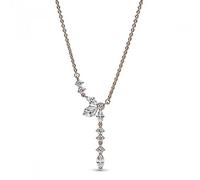 Pandora Timeless Cluster-Schmuck Herbarium, 14-karätig Roségold-vergoldet, einzigartige Metallmischung