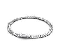 PANDORA Timeless Cuban-Kettenarmband aus Sterling Silber, Größe: 16cm, 594367C00-16