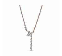 Pandora® 'Herbarium Cluster' Damen Verchromtem Metall Halsband - Rosé 382386C01-45