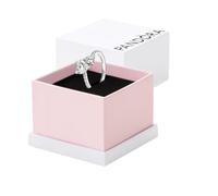 Pandora 191165C01-60 Funkelndes Herz Solitär-Ring - Sterling Silber Zirkonia - Gr. 60