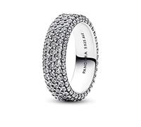 Pandora Schmuck 192634C01 Silberring für Damen Zeitloses Pavé 54/17.2