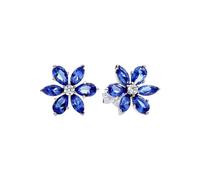 Pandora Schmuck 292407C01 Damen-Ohrstecker Ohrringe Funkelndes Herbarium Silber