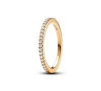 Pandora Schmuck 162999C01 Damen-Ring Funkelndes Band Goldfarben 56/17.8