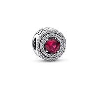 Pandora charm 792418C01 - Sterling Silber - Steinmix - Rot