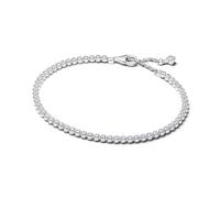 PANDORA Timeless Funkelndes Tennisarmband aus Sterling-Silber mit Zirkonia, Größe: 18cm, 593927C01-18