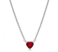Pandora® 'Elevated Heart' Damen Sterling Silber Halsband - Silber 392542C01-45