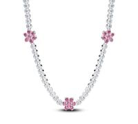 Pandora Halskette - Flower - 394561C01-40 rosa