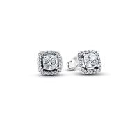 Pandora Ohrstecker Timeless Quadratischer Strahlenkranz 293551C02 Sterling Silber Zirkonia