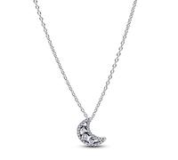 PANDORA Timeless Mondsichel-Halskette aus Sterling-Silber - 394259C01-50