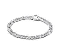 Pandora Damen-Gliederarmband 593008C01 Zeitloses Pavé Silber 20 cm