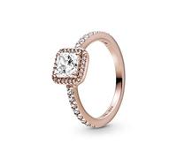 Pandora Timeless Ring Eleganz, 14-karätig Roségold-vergoldet, mit klarem Cubic Zirkonia