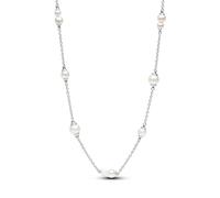 Pandora Timeless Schmuck, Sterlingsilber, mit weißer, behandelter Süßwasserzuchtperle und klarem Cubic Zirkonia