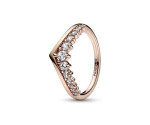 Pandora Timeless Wishbone Schwebender Pavé-Ring Rosegold 182320C01 52