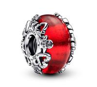 PANDORA Moments Weihnachtszauber Murano-Glas-Charm aus Sterling Silber, Kompatibel Moments Armbänder, 793597C00