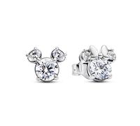 Pandora Ohrstecker - Micky Maus & Minnie Maus - 293219C01 silber