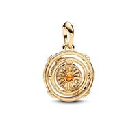Pandora 762971C01 Charm-Anhänger Drehendes Astrolabium Goldfarben