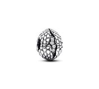 PANDORA X Game of Thrones Funkelndes Drachen-Ei Charm aus Sterling Silber mit Cubik Zirkonia, Kompatibel Moments Armbändern, 792962C01