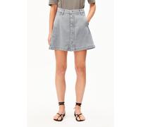 PANELLED JEANS-MINI-ROCK | TENCEL™ Lyocell-Mix - grau (XL)