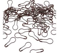 PANGBOER 100 Stück bunte Kürbis-Form, sichere Nadeln, Nähzubehör, Strickmarker, Clip, Metall, Häkelnadel, Nadel-Zubehör