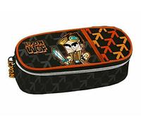 Panini Ovales Federmäppchen, Reisezubehör, Organizer für Koffer, Unisex, Kinder und Jugendliche, Orange (Orange), Einheitsgröße, Orange, Taglia Unica, Lässig