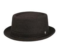 Panno Wool Pork Pie Hut by Lierys dunkelbraun L (58-59 cm)