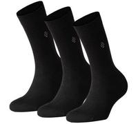 Panos Emporio 3P Daniel Bamboo Sock Schwarz One Size Herren