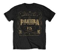 Pantera 101 Proof Live Dimebag Darrell Metal offiziell Männer T-Shirt Herren (X-Large)
